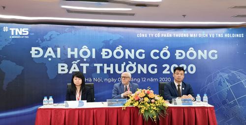 TNS HOLDINGS Hoàn tất tăng vốn điều lệ